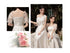 Bridesmaid Dress Floor Length Jersey Gown With Ruched Bow Sweetheart Neckline For Wedding Party Dress