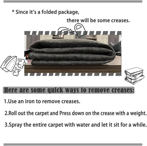 French Style Bedroom Decor Plush Carpet Soft Floor Mat for Living Room and Study