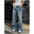 Vintage High Waist Wide Leg Baggy Jeans for Women - Classic Straight Denim Trousers Perfect for Summer Streetwear and Fall Outfit Inspiration