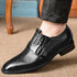 British Style Genuine Leather Wedding Oxfords Business Shoes for Men Casual Office Work Dress Footwear