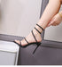 Rhinestone Snake Stiletto Gladiator Sandals For Wedding