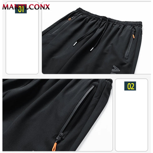 Fashion Sports Shorts Men Elastic Waist Breathable Quick Dry Bottom