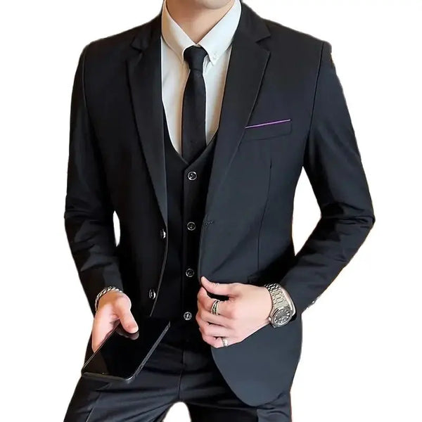 The New Boutique 6XL Men's Suit Fashion Formal 3-Piece