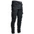 Fashion Streetwear Ripped Skinny Jeans Men Cargo Pants Slim Fit