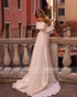 Customized Lightweight Packable Travel Wedding Dress Wrinkle-Free Bridal Gown