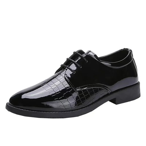 Men Leather Shoes Business Formal Fashion Korean Style Casual Versatile Footwear
