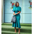 Elegant Church Dresses for Women Mermaid Cap Sleeves Modest Gowns