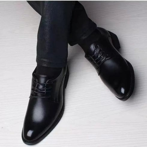 Spring and Autumn Casual Business Formal Leather Shoes for Men
