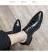 Men's Fashion Derby Shoes Lace-Up Business Office Dress Shoes for Weddings and Formal Events