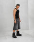 Y2k Black Punk Wash Baggy Work Shorts Casual Streetwear