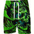 Men's Skull 3D Pattern Comfy Shorts for Summer Beach Sports