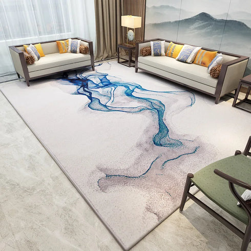 Light Luxury Area Rugs for Bedroom and Living Room Plush Soft Floor Mat