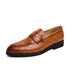 Stylish Italian Leather Penny Loafers for Men - Classic Dress Shoes for Weddings and Formal Events, Available in Big Sizes 38-48