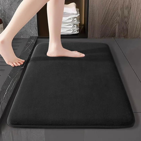 Memory Foam Bathroom Rug Ultra Soft Non-Slip Water Absorbent Floor Mat