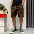 Trendy Retro Corduroy Men's Casual Work Shorts for Summer