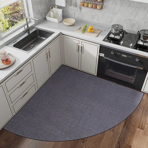 Kitchen Rugs and Mats Non Skid Washable Absorbent Runner Rugs for Kitchen Sink Area