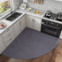 Kitchen Rugs and Mats Non Skid Washable Absorbent Runner Rugs for Kitchen Sink Area