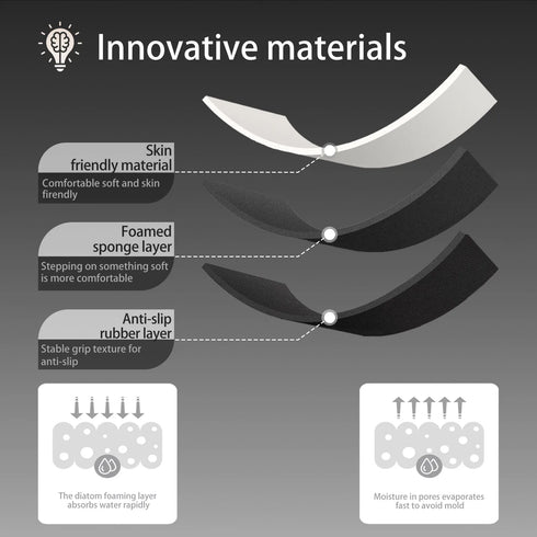 Solid Kitchen Super Absorbent Dish Drying Mats Non-Slip Draining Pads Quick Dry Tableware Accessories