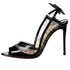 Lace Bowknot Fishmouth Thin High Heels Sandals Elegant