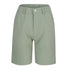 Men's Summer Quarter Pants Solid Color Casual Pants Shorts