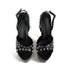Sexy Peep Toe Platform Sandals Rivet Buckle Strappy Heels