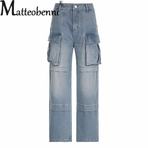 Versatile Women's Straight Leg Jeans with Multiple Pockets - Casual Denim Pants for Work and Play, Perfect for Fall Outfits with Jeans and Styling Ideas!