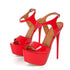 Sexy Open Toe Platform Heels For Women Stripper Sandals