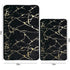 Marble Bathroom Rugs Nonslip Ultra Soft Washable Bath Mats for Bathroom Floor