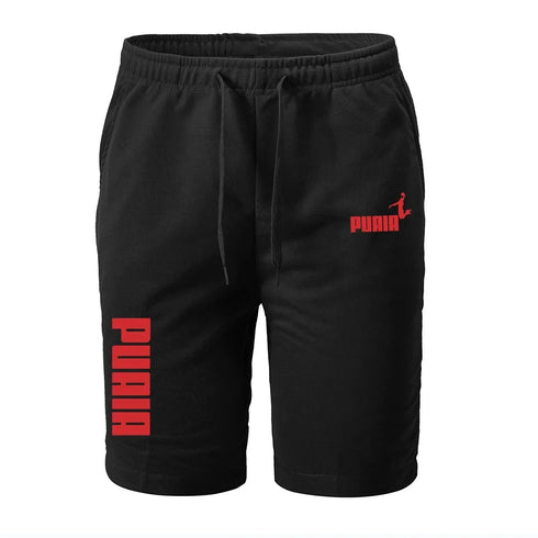Mens Joggers Short Pants Summer Drawstring Sweatpants Shorts for Gym Fitness Casual Wear