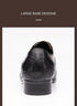 Handmade Men's Wedding Dress Brogue Shoes Genuine Leather Lace-Up Casual Fashion Footwear