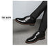 Men Breathable Leather Shoes Soft Sole Business Casual Footwear