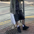 Ro Style Ribbons Streetwear Multi-pockets Cargo Shorts for Men