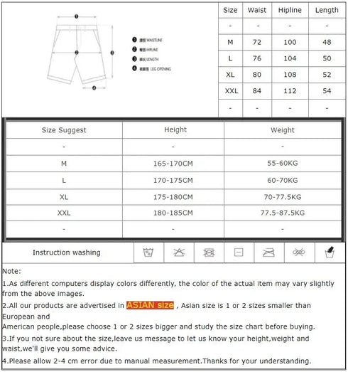 Men's Breathable Quick-Dry Sports Shorts for Running, Soccer, and Gym Workouts