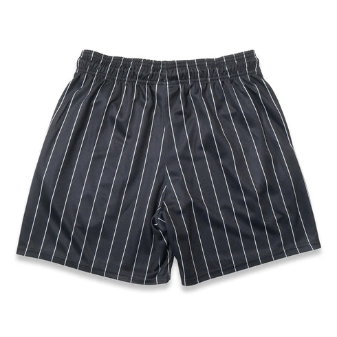 Striped Pattern Casual Shorts for Men's Fitness and Basketball