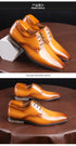 Luxury Designer Men's Oxfords - Lace-Up Patent Leather Pointed Dress Shoes for Formal Occasions and Business Events