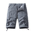 Men's Cotton Shorts Casual Sports Tactical Bermuda Knee Length Streetwear
