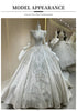 Luxurious Wedding Gown For Women Customized Satin Design