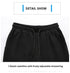 Summer Fashion Cotton Men Casual Shorts Drawstring Waist Comfortable Knee Length