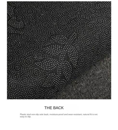 Luxury Nordic Bedroom Decor Plush Round Area Rug Washable Non Slip Mat Minimalist Carpet for Living Room