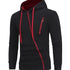 Men's Casual Sports Hooded Jackets - Stylish Daily Outwear with Zipper and Pockets for All Seasons