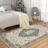 Retro Living Room Decoration Carpet Nordic Style Area Rug for Bedroom Non-Slip Mat