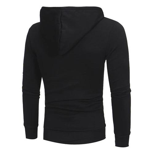 Men's Casual Sports Hooded Jackets - Stylish Daily Outwear with Zipper and Pockets for All Seasons