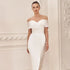 Vestidos De Novia Simple Satin Ankle Length Wedding Dress
