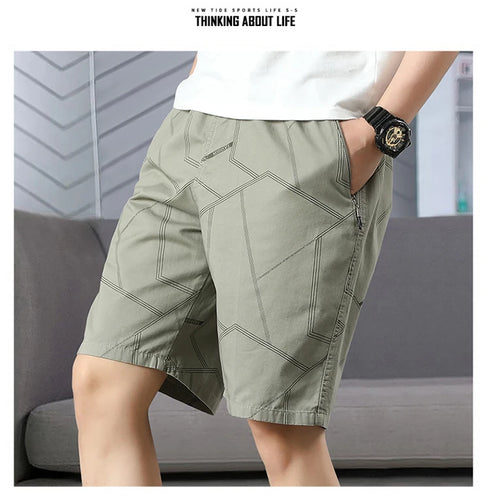 Men's Casual Shorts Summer Thin Section Trendy Loose Trousers