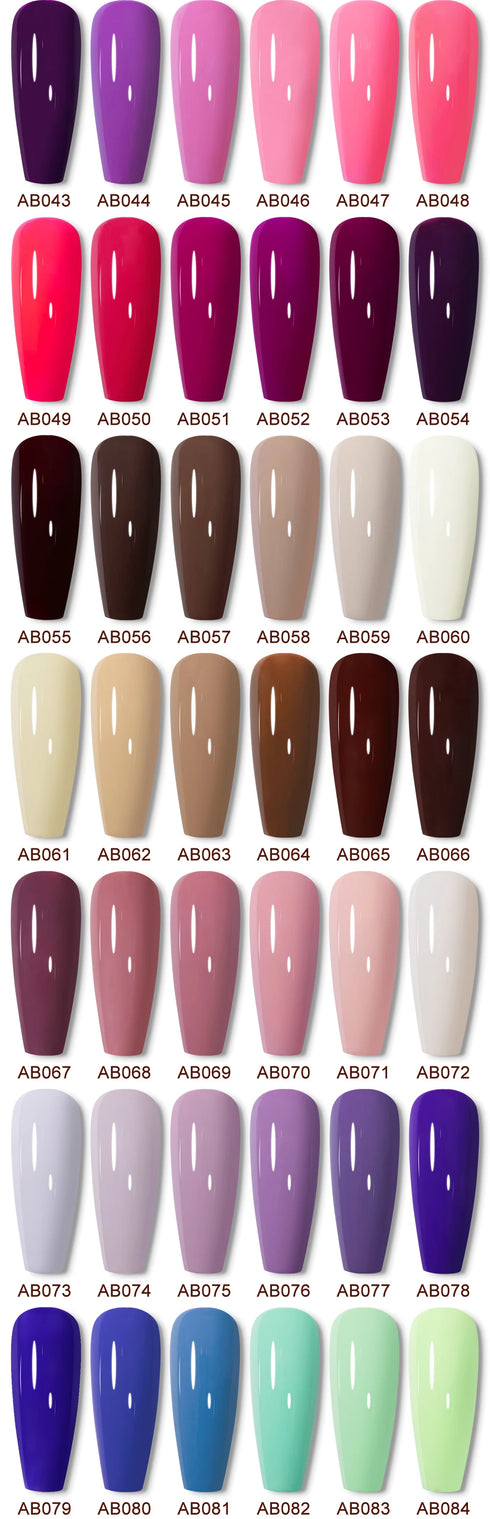 Vibrant 10ML Semi-Permanent Gel Nail Polish for Stunning Manicures - Low Odor Long-Wear Varnish - Ideal for Spring and Summer Nail Art