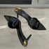 Pointed Toe Ankle Strap Gladiator Heels For Women Sandal