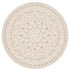 Light Luxury Round Large Area Carpet for Living Room and Bedroom Rug