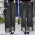 Elastic Waist Jeans For Women High Waist Wide Leg Denim Pants Loose Fit Casual Trousers