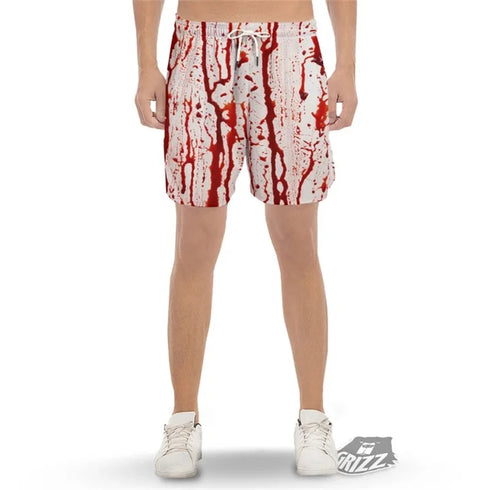 Men Summer Swimwear Beach Shorts Digital Print Surf Board Shorts