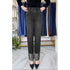 Elastic Waist Jeans For Women High Waist Wide Leg Denim Pants Loose Fit Casual Trousers